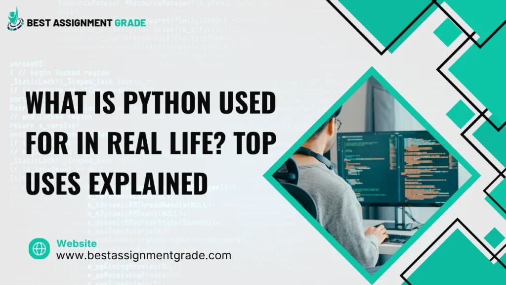 what is python used for in real life