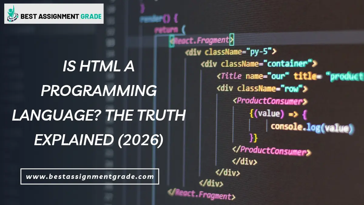 is html a programming language